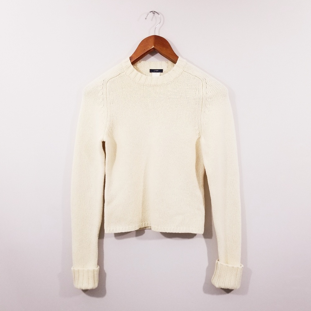 J Crew Lambswool Pullover Sweater